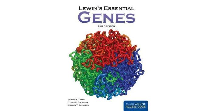 Lewin's essential genes 4th edition