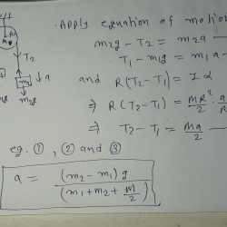 Find the ratio of the masses m1 m2