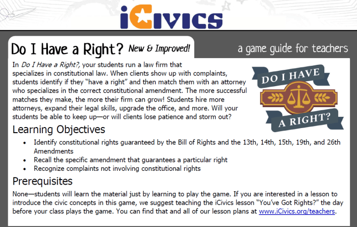 Do i have a right icivics answer key pdf