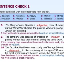 Chapter 3 sentence check 2