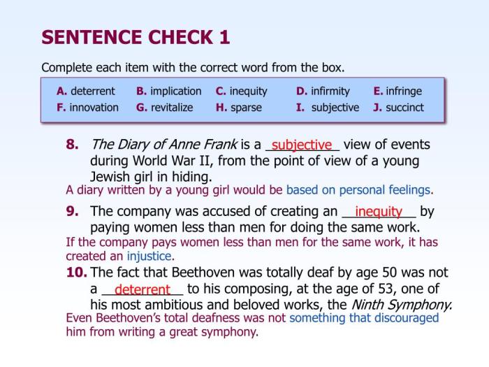 Chapter 3 sentence check 2