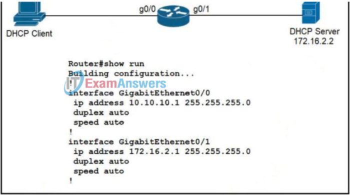 When configuring a vnic to obtain ip address