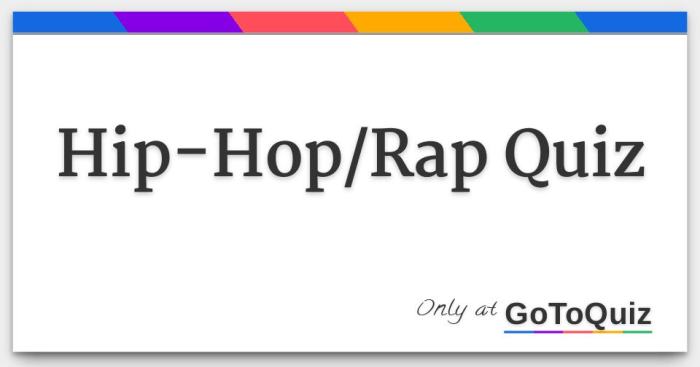 Hip hop and r&b trivia questions and answers