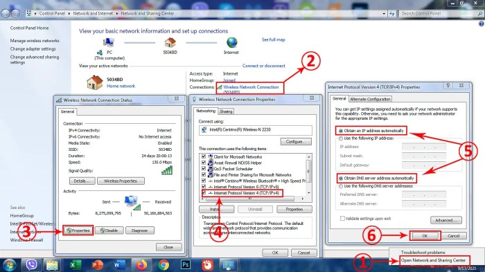 Ip address virtual netware usage tcp configurations protocol stack binding figure