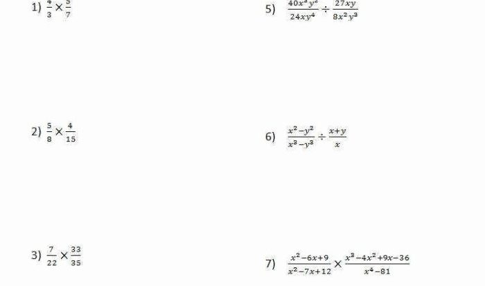 Simplifying rational expressions worksheet answers